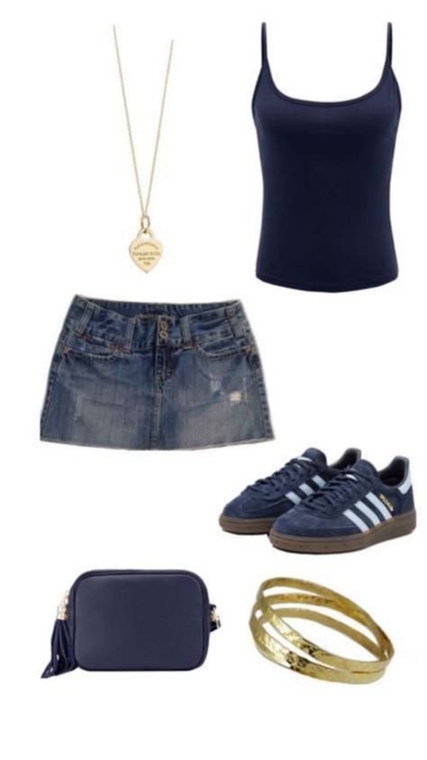 #outfitinspo #beauty Girly Aesthetic Outfit, Looks Adidas, Hawaii Outfits, Mode Zara, Skandinavian Fashion, Outfit Inspo Summer, Trendy Outfits For Teens, Outfit Inspo Casual, Aesthetic Blue