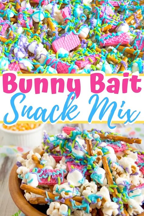 Easy Easter Snacks, Easter Snack Mix, Easter Snack, Snack Mix Recipe, Bunny Bait, Easter Recipe, Easter Appetizers, Healthy Easter, Desserts Ideas