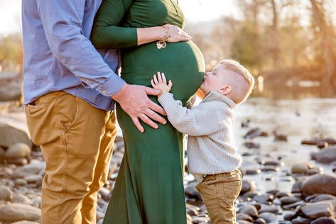 I am obsessed with this shot!!!  Baby brother maternity photo shoot. Brothers. Big brother  kissing moms belly. Family photos with maternity gown. Maternity Photos With Big Brother, November Family Maternity Photoshoot, Maternity Photo Shoot Ideas With Big Brother, Maternity Photography Big Brother, Maternity Shoot With Big Brother, Maternity Photo Shoot Ideas With Sibling, Maternity Photo Shoot Ideas With Son, Maternity Shoot With Husband And Son, Family Pictures Pregnant