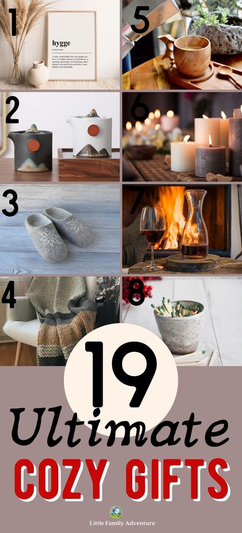 We've put together a list of cozy gifts that are sure to make this winter more hygge. It's all about the coziness and comfort with these handcrafted gift ideas. Cozy Box Gift Ideas, Blanket Candle Gift Basket, Comfy And Cozy Gifts, Warm And Cozy Gift Ideas, Cozy Gifts For Her, Cozy Gifts For Him, Warm Gifts, Cozy Winter Gift Basket Ideas, Cosy Gift Ideas