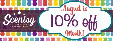 It's that time of year again! Shop the 10% off sale at http://www.justawickaway.com #scentsy #fragrance #homeaccents Scentsy Transition Month, Scentsy Sale, Scentsy Banner, Scentsy Catalog, Scentsy Oils, Selling Scentsy, Scentsy Consultant Ideas, Scented Wax Warmer, Scentsy Business