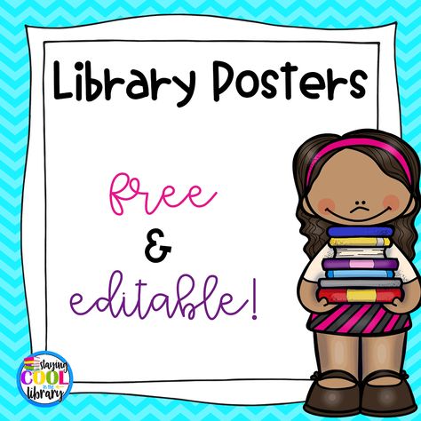 Library Rules Poster, School Library Posters, Colorful Library, Library Job, Weekend In Boston, Boston With Kids, Free Fonts For Commercial Use, Library Rules, Library Decorations