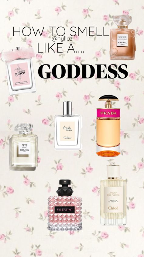 @nyllpz How to smell like a Goddess 🌸🌸 #perfume #smellgood #smell #beauty Smell Like A Goddess, Goddess Perfume, Smelling Good, Paris Atelier, Your Trash, Smell Goods, Food Scraps, Dryer Sheets, A Goddess