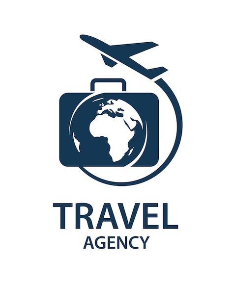 Premium Vector | Travel logo image Tourism Agency Logo, Tourism Company Logo, Travel Agent Logo, Logo Voyage, Travel Company Logo Tourism, Travel Agency Logo, Travel Logo, Logo Images, Travel Agency