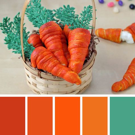 Carrot Colour, Food Inspired, Colour Palettes, Color Combo, Color Pallets, Color Palettes, Color Combos, Color Combinations, Paint Colors