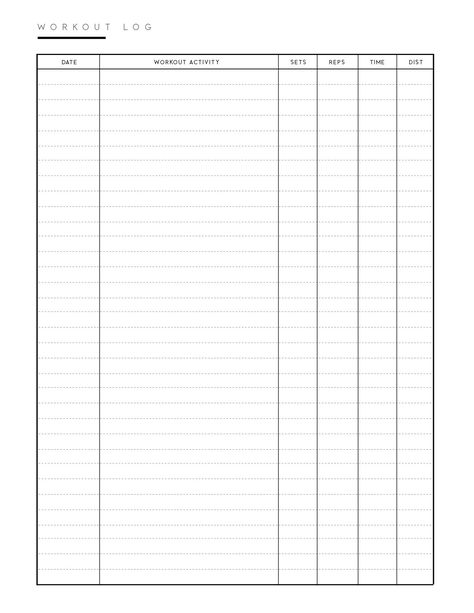 Workout Log Template, Workout Log Printable, Grade Book Template, Gym Planner, Workout Sheets, Life Admin, Roofing Estimate, Fitness Tracker Printable, Simple Workout