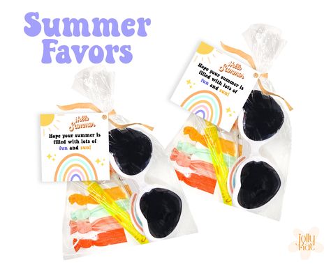 Summer Birthday Party Favors, Summer Party Favors, Summer Favors, Pool Party Favors, Rainbow Lollipops, Summer Tattoo, Summer Birthday Party, Summer Pool Party, Bubble Wands