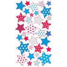 Sticko® Metallic Red, White Americana Wallpaper, Classic Stickers, 4th Of July Wallpaper, July Ideas, Blue Stars, Star Stickers, Planning Ahead, Scrapbook Stickers, Paper Projects