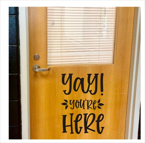 Teacher Decals, Doors Music, Classroom Door Signs, School Decal, Teacher Door, Teacher Classroom Decorations, Teachers Resources, Teacher Doors, School Doors