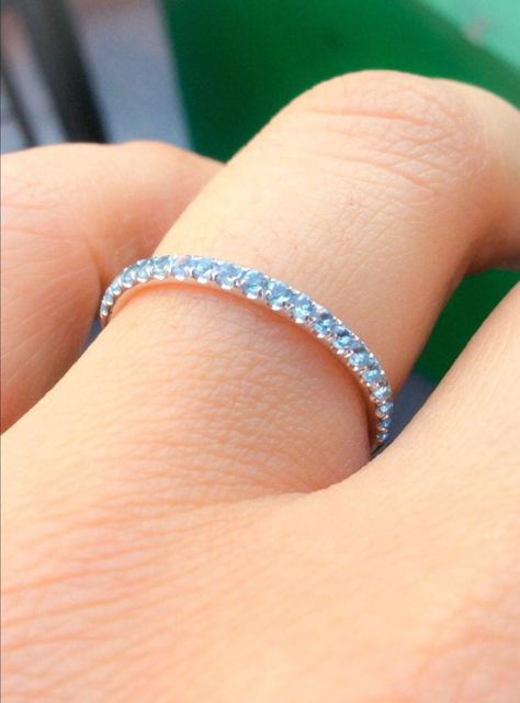 Aquamarine Wedding, Opal Band, Opal Ring Gold, Aquamarine Engagement Ring, Matching Wedding Bands, Infinity Ring, Half Eternity Band, Eternity Band Ring, Half Eternity Ring