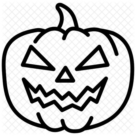 Jack O Lantern Icon - Jack-o'-lantern (512x512) Simple Jack O Lantern Tattoo, Jack O Lantern Outline, Jackolantern Drawing, Halloween Tattoo Flash, Lantern Tattoo, Halloween Tattoo, Halloween Tattoos, Rug Ideas, Infiniti Logo