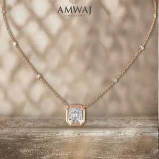 Bold love 💕 . . #amwaj_jewellery #jewelry #ring #diamonds #beauty #summerstyle #dream #love #beautiful #bride #abudhabibloggers… Dancing Diamond Pendant, Diamond Necklace Indian, Diamond Flower Pendant, Dancing Diamond, Round Diamond Earrings, Diamond Pendant Sets, Diamond Necklace Designs, Diamond Necklace Set, Diamond Jewelry Designs