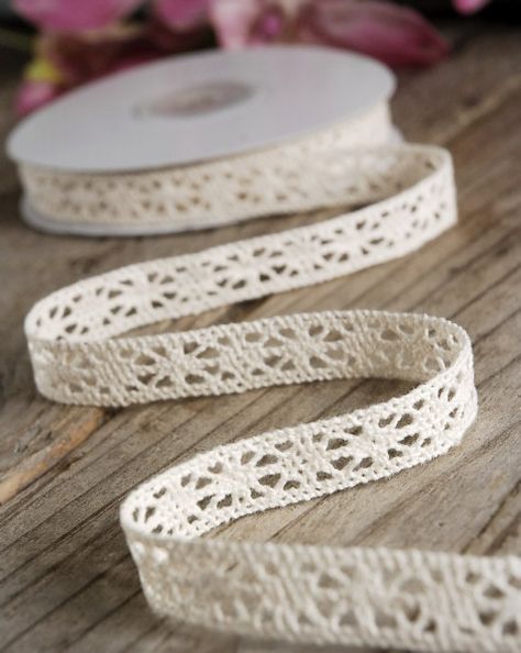 Country Chic Party, Lace Tape, Crochet Collar, Chic Party, Lace Button, Linens And Lace, Needle Lace, Lace Ribbon, Fabric Ribbon