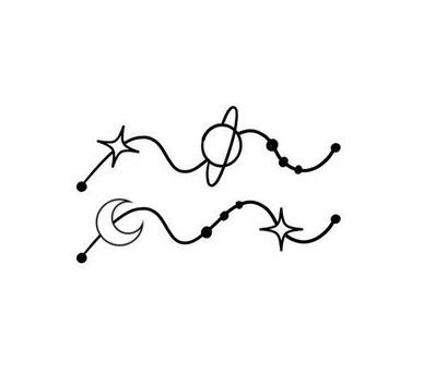 Iban Tattoo Design, Aquarius Aesthetic Tattoo Design, Senior Jackets Logo, Aquarius Tiny Tattoo, Minimal Tattoo Aquarius, Aquarius Drawing Easy, Aquarius Constellation Tattoo Minimalist, Aquarius Tattoo Stars, Iban Tattoo