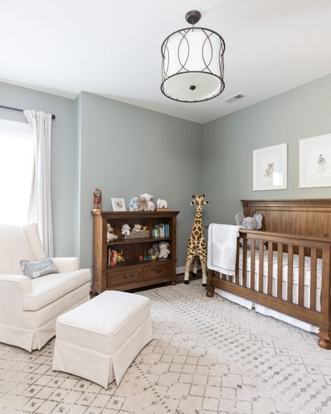 We love light nursery paint colors! shop nursery ideas for boys at  AmandaSeibert.com Nursery Paint Colors, Design Ložnic, Baby Nursery Inspiration, Baby Room Neutral, Baby Nursery Neutral, Baby Boy Room Nursery, Nursery Paintings, Baby Room Design, Nursery Baby Room