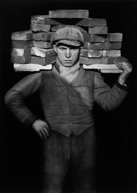 Hod-carrier, Koln, 1928 (Bricklayer's mate) August Sander, Berenice Abbott, Walker Evans, Edward Weston, Diane Arbus, Alfred Stieglitz, Richard Avedon, Gelatin Silver Print, Cultural Identity