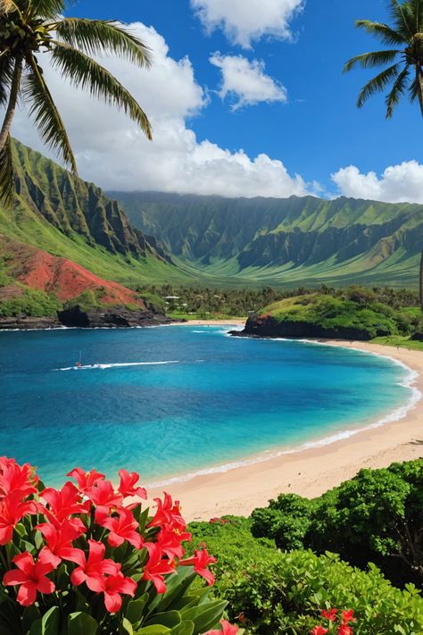 Unveiling Molokai: Paradise Found 🌺 Peaceful Wallpapers, Hawaiian Cuisine, Hawaiian Landscape, Hawaii Nature, Hawaii Landscape, Island Adventure, Hawaii Art, Climate Zones, Hawaiian Decor