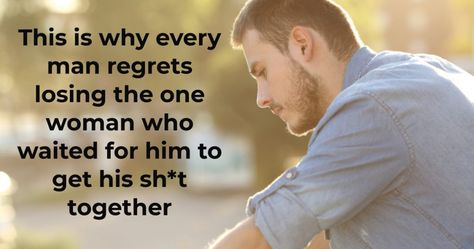 This is why every man regrets losing the one woman who waited for him to get his sh*t together Guided Meditation For Sleep, Good Woman Quotes, Love You The Most, Life Words, Waiting For Her, Waiting For Him, Dating Memes, Best Friend Quotes, Every Man