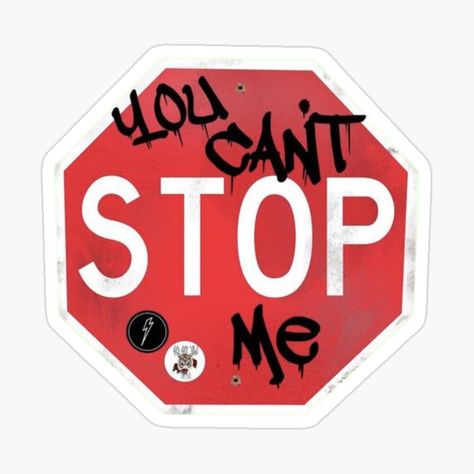 Stop Sign Sticker, Stop Sign Tattoo, Stop Sign Art, Sign Sticker, Stop Sign, Traffic Signs, Cartoon Wallpaper Iphone, Stop It, Sign Art