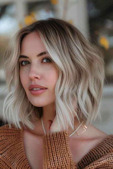 34 Stunning Fall Hair Color Ideas For Blondes: Embrace Autumn's Hottest Hues! - Glamour Corner Cool Highlights, Winter Blonde, Fall Hair Color Ideas, Hair Color Ideas For Blondes, Color Ideas For Blondes, Fall Hair Color, Short Blonde Hair, Fall Hair Colors, Autumn Season