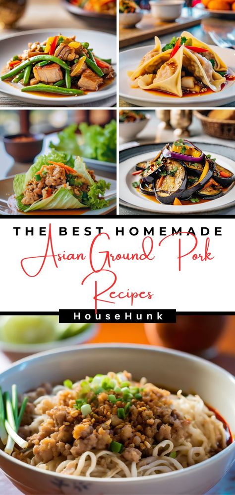 Embark on a journey of flavors with these Asian ground pork recipes. From savory stir-fries to authentic classics, these dishes are sure to delight your taste buds. 🍲🥢 Asian Ground Pork Recipes, Asian Ground Pork, Korean Bowls, Asian Ground Beef, Asian Ground Beef Recipes, Vietnamese Grilled Pork, Pork Lettuce Wraps, Beef Lettuce Wraps, Ground Pork Recipes