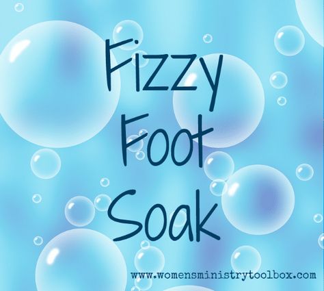 Fizzy Foot Soak - Women's Ministry Toolbox Lip Scrub Lush, Spa Night Party, Feet Soak, Spa Event, Homemade Foot Soaks, Homemade Lotion Recipe, Diy Foot Soak, Foot Soak Recipe, Diy Face Moisturizer