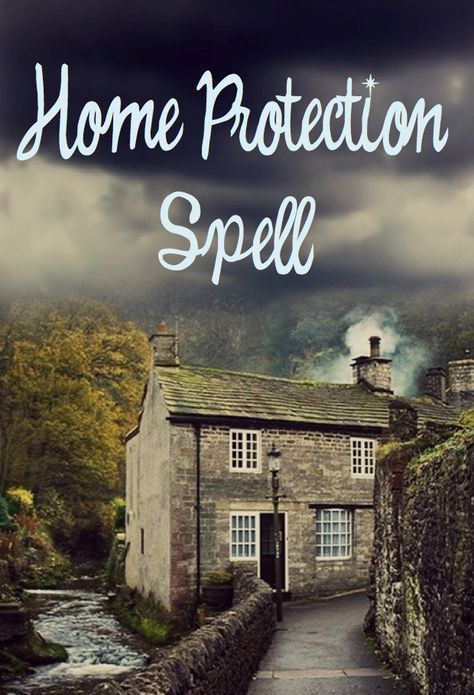 Home Protection Spell Home Protection Spell, Wicca Spells, House Protection, Protection Spell, House Blessing, Wicca Witchcraft, Witch Spell, Home Protection, Protection Spells