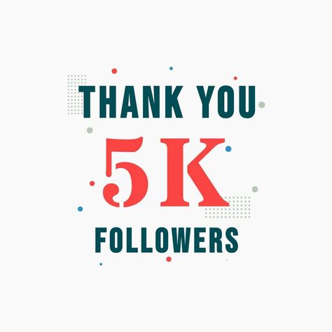 5k followers thank you colorful celebration template social media 5000 followers achievement banner 5k Tiktok Followers, 5k Followers Thank You Instagram, 5000 Followers, Template Social Media, Search Video, Doodle On Photo, 2025 Vision, December 2023, 5k Followers