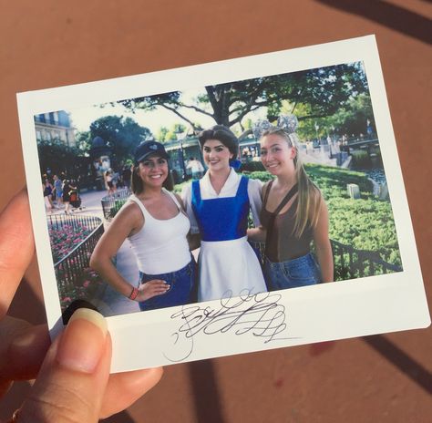 I absolutely love having Disney characters sign polaroid photos Disney Polaroid Pictures, Disney World Film Photography, Disney Polaroid, September Photos, Instax Photography, Polaroid Pics, Disney Poses, Disney Picture Ideas, Grad Trip