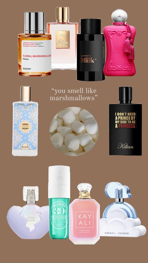 #marshmallows #perfume #sweet #fluffy #scents #marshmallowperfumes #marshmallowscents Marshmallow Perfume, Perfume Sweet, Fragrance Lab, Sweet Perfume, Top Perfumes, Fragrances Perfume Woman, Perfume Collection Fragrance, Perfume Scents, Perfume Lover