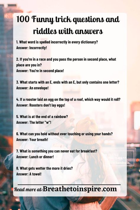 Funny Confusing Questions, Joke Questions And Answers, Interesting Riddles With Answers, Riddle For Boyfriend, Confusing Riddles With Answers, Word Riddles With Answers, Riddles With Answers Funny Riddles With Answers Funny Brain Teasers, Riddles To Ask Your Friends, Brainteasers And Answers