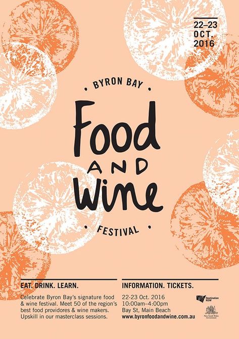 Wine Festival Poster, Plakat Design Inspiration, Food Festival Poster, Poster Sport, Festival Food, Event Posters, Food And Wine Festival, Festival Flyer, Event Poster Design