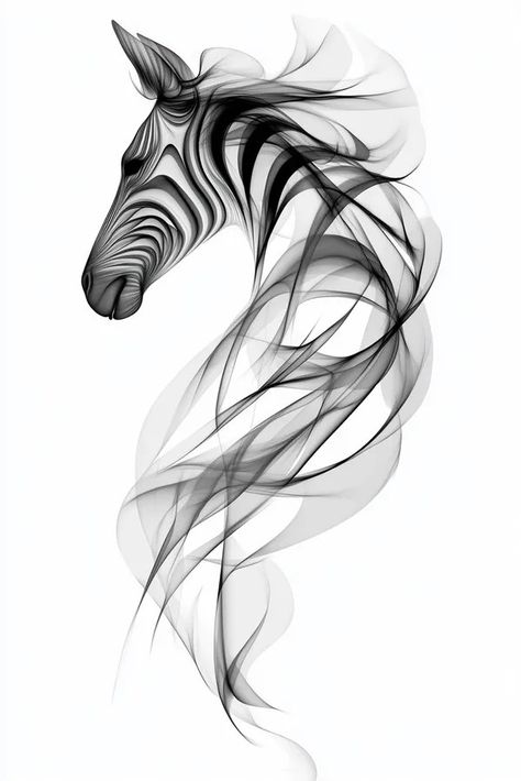 Tattoo idea: tattoo sketch Zebra 3d tattoo symbolic symbolism abstr 1 Aesthetic Horse Tattoo, Zebra Drawing Sketches, Zebra Tattoo Ideas, Zebra Tattoo, Zebra Tattoos, Stripe Tattoo, Zebra Drawing, Mountain Zebra, Zentangle Animals