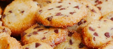 Honolulu Cookie Company, Hawaiian Cookies, Shortbread Cookies Recipe, Shortbread Cookie Recipe, Cookie Company, Shortbread Recipes, Whoopie Pies, Semi Sweet Chocolate Chips, Company Meals