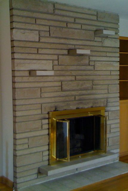 Here is a tricky design question. Susan writes: Hi Pam, . After two years, I still cannot figure out what to put on these shelves that are built into my fireplace!  They are 10.5″ wide and 5.75″ deep, and they are spaced about 11.5″ apart (vertically, from the top of one shelf to the top … Mid Century Modern Fireplace Makeover, Midcentury Modern Fireplace, Mid Century Fireplace Makeover, Shelves Mid Century, Modern Stone Fireplace, Mid Century Modern Fireplace, Mid Century Fireplace, Stone Fireplace Makeover, Stacked Stone Fireplaces