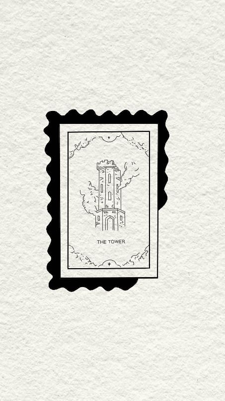 Tarot Cards Tower, The Tower Tarot Tattoo, Tower Tarot Tattoo, Tower Tarot Card, Tower Tattoo, The Tower Tarot Card, The Tower Tarot, Tarot Card Tattoo, Tarot Tattoo