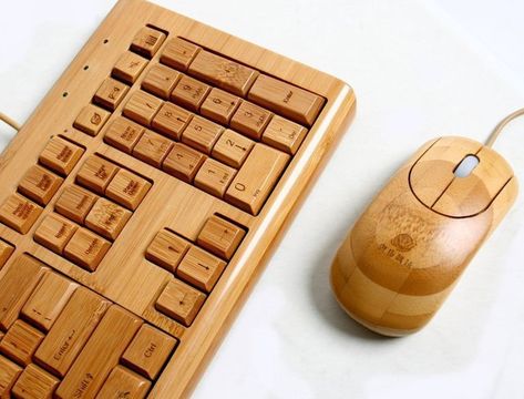 Wooden Keyboard, Environmentally Friendly Living, Eco Life, Eco Lifestyle, Eco Friendly Cleaning Products, Zero Waste Living, Zero Waste Lifestyle, Eco Living, Keyboard Mouse