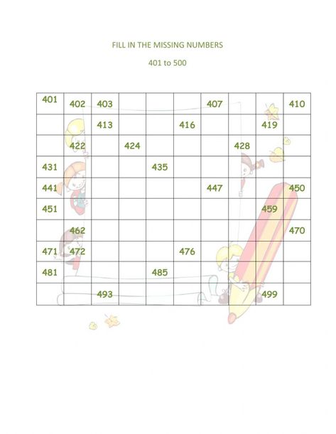 Fill In The Missing Numbers, Time To The Hour, Worksheets For Grade 3, Addition And Subtraction Worksheets, Math Interactive, Missing Numbers, Word Form, Tens And Ones, Subtraction Worksheets