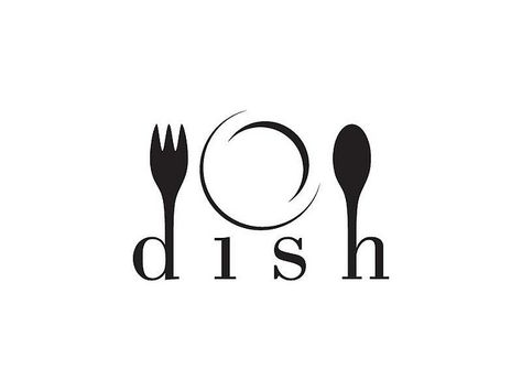 Dish Catering logo created by kirby evans via Flickr Dishes Logo Design, Meals Logo, Culinary Logo Design Ideas, Food Kitchen Logo, Catering Services Logo, Fashion Logo Typography, Healthy Logo, Minimal Logo Branding, Catering Logo