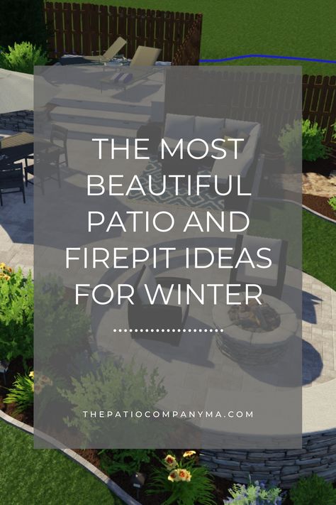 Fire Pit Inspiration, Outdoor Patio Ideas With Fire Pit, Concrete Fire Pit Area, Fire Pit Ideas Backyard Seating, Covered Patio With Fire Pit, Round Fire Pit Area, Paver Patio With Fire Pit, Fire Pit Decorating Ideas, Patio With Firepit