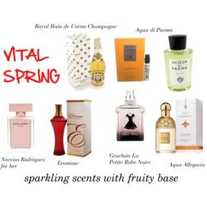 Vital Spring perfumes Vital Spring, Winter Perfume, Spring Perfume, David Zyla, Perfume Art, True Spring, Clear Winter, Colour Analysis, Clear Spring