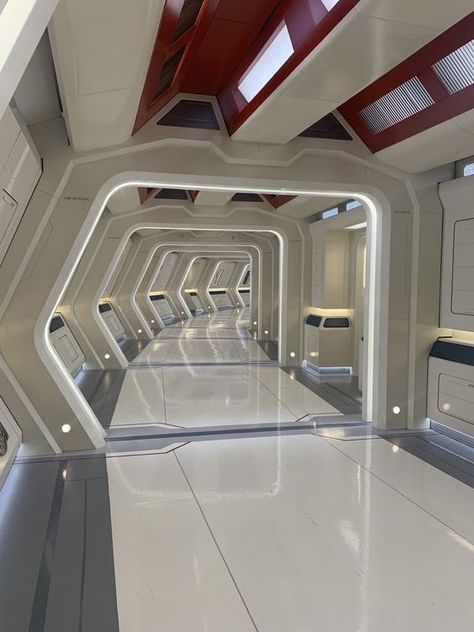 Scifi Interior, Star Trek Strange New Worlds, Strange New Worlds, Space Ships Concept, Spaceship Interior, Futuristic Aesthetic, Futuristic Home, Stories To Tell, Futuristic Interior