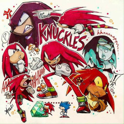 Sonic & Knuckles, Knuckles The Echidna, Sonic Mania, Sonic Fanart, Sonic Heroes, Sonic Friends, Sonic Funny, Sonic Franchise, Blue Hedgehog