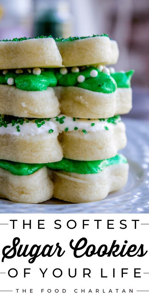 Softest Sugar Cookies, Christmas Sugar Cookie Recipe, Soft Sugar Cookie Recipe, The Food Charlatan, Best Sugar Cookie Recipe, Food Charlatan, Soft Sugar, Lost 100 Pounds, Sugar Cookie Recipe