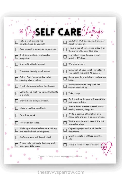 Looking for self care ideas for Moms? This 30 Day Self Care Challenge comes with a free printable self care checklist to make it easy to start a self care routine! Self care for Moms is extremely important, because as Moms we spend all day long taking care of others. You need to make yourself a priority also, so you don't turn into an overwhelmed Mom and an unhappy parent. These easy self care tips can help! Teen Club, 30 Day Self Care Challenge, 30 Day Self Care, Self Care Kit, Medical Binder, Self Care Challenge, Self Care Checklist, Homemaking Tips, Self Care Ideas