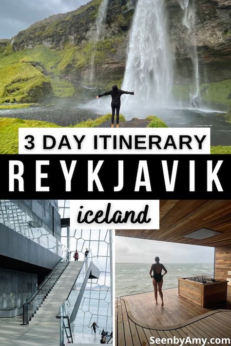 How to spend 3 days in Reykjavik, Iceland. An easy itinerary for an action packed weekend in the land of fire and ice. See the capital city, south coast, and golden circle. Iceland Travel｜Reykjavik Weekend Itinerary｜Iceland Road Trip｜Iceland Itinerary｜Reykjavik, Iceland｜Things To Do In Reykjavik｜Things To Do In Iceland｜Best Places In Iceland｜Cheap Travel Europe｜Travel Europe｜Europe Destinations｜Iceland Travel Tips｜Reykjavik 3 Day Guide｜Reykjavik Vacation Guide｜3 Days In Reykjavik Iceland Day Trips From Reykjavik, 4 Days In Iceland, One Day In Reykjavik, Iceland In 3 Days, Things To Do In Reykjavik Iceland, Day Trips From Reykjavik, What To Do In Reykjavik Iceland, Iceland 3 Day Itinerary, Iceland Honeymoon Itinerary