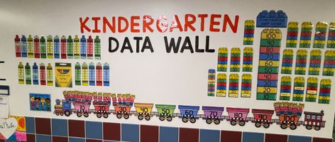 Kindergarten Data Wall - Mrs Male's Masterpieces Kindergarten Data Wall, Student Data Walls, School Data Walls, Data Bulletin Boards, Classroom Data Wall, Super Improvers Wall, Data Boards, Wall Bulletin Board, Student Data Tracking