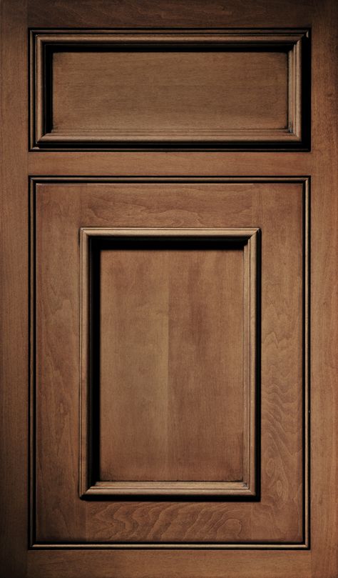 A Maple door done in the Kent door style with a Nutmeg Umber glaze finish  #Maple #Door #Style #Kent #Door #Style #Nutmeg #Umber #Glaze #Finish #Custom #Cabinetry #Design Cabinet Door Styles Shaker, Kitchen Door Styles, Kitchen Keeping Room, Cabinet Door Designs, Kitchen Cabinet Door Styles, Panel Molding, Cabinet Door Style, Handmade Cabinets, Inset Cabinets