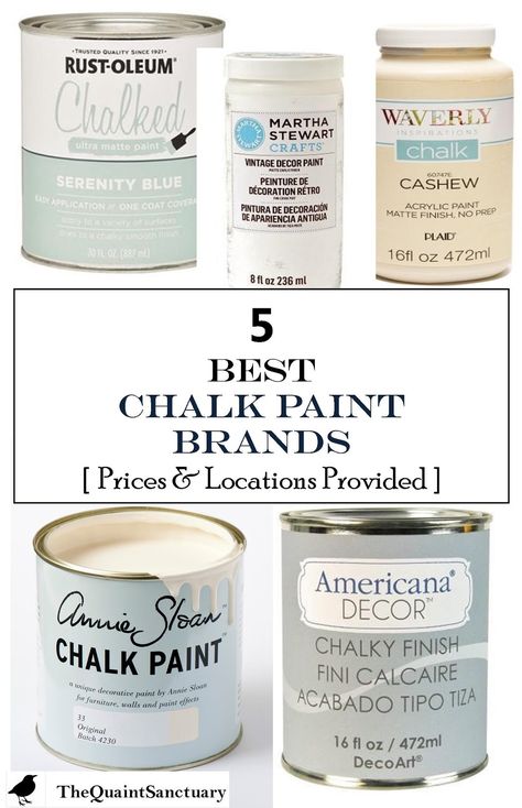 Best Chalk Paint For Furniture, Chalk Paint Brands, Anne Sloan, Best Chalk Paint, Paint Tips, Revere Pewter, Chalk Paint Projects, Chalk Painting, Annie Sloan Paints