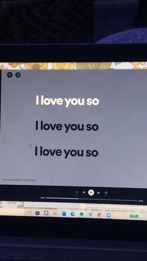 you are very loved just remeber <3 Loving You Silently, I Love You So Spotify, I Love You So The Walters, Es Campur, I Love You Song, Love You The Most, Music Lyrics Songs, Aesthetic Instagram Theme, Pretty Lyrics